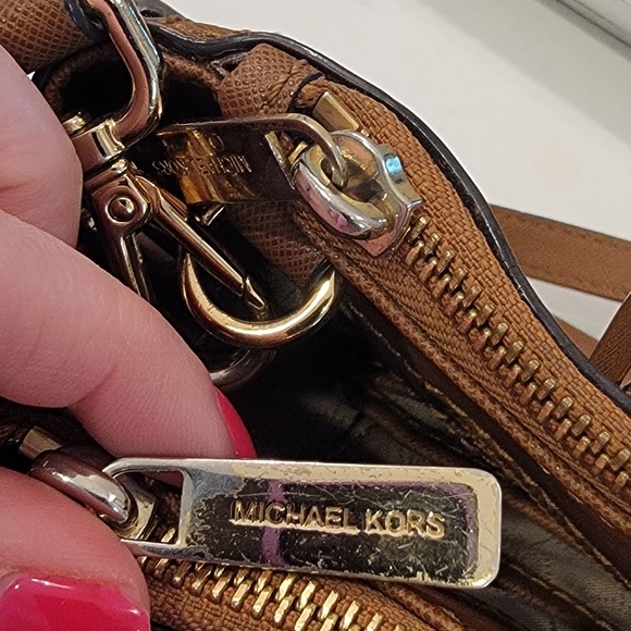 Michael Kors Tan Satchel Bag - Picture 11 of 16